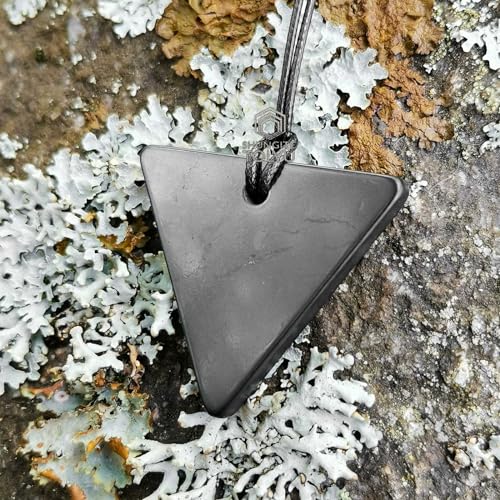 Shungite Pendants - Various Geometric Shapes - Authentic Stone - Certified - style: Force of Earth