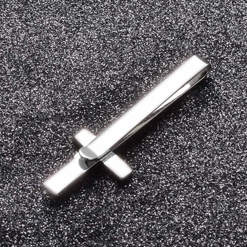 Unique Cross Tie Clips For Men Silver Black Gold Religious Christian Tie Clips For Men's Tie Accessories - style: black clip on tie crosses
