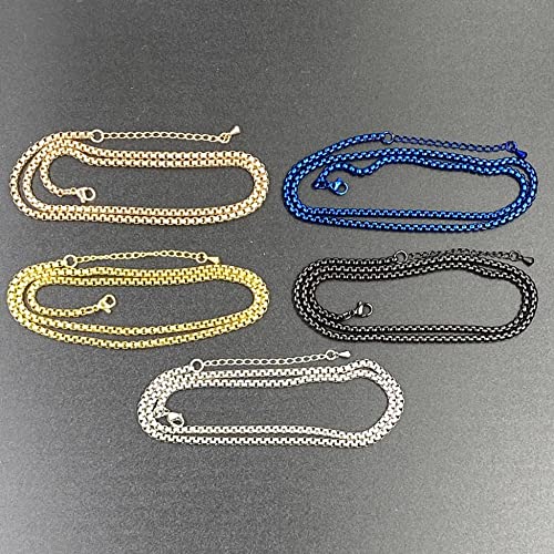 Tapp Collections Stainless Steel Superhero Pendant Necklace - color: Stainless Steel Chain / Black Color