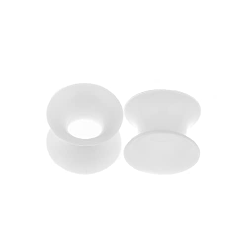 50 PCS Ear Stretching Kit 14Gauges-00Gauges Earring Marble Acrylic Taper Piercing Jewlery Sets - color: Pink