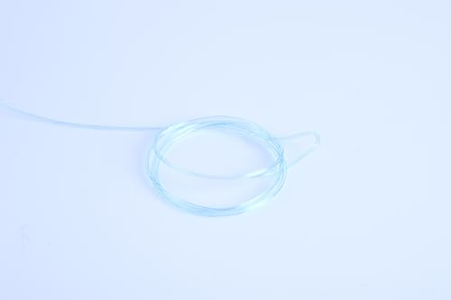 0.6mm Seed Beads Stretchy Bracelet String, 38 Yards Elastic Crystal String,Thin Elastic Beading Cord Pony Beads, Kandi Beads and Friendship Bracelet Making - color: Clear