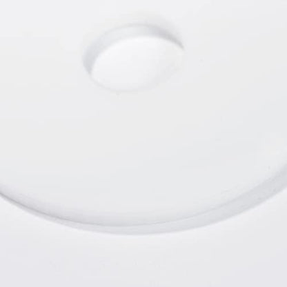 Acrylic Transparent Hollow Double Circle Round Dangle Earrings Geometric Statement Drop Earrings for Women Summer Holiday Cool Party Jewelry - color: white
