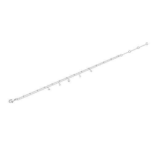 PAVOI 14K Gold Plated Beaded Bracelet for Women | Stackable Gold Bead Bracelet | Adjustable Dainty Gold Jewelry - style: Double