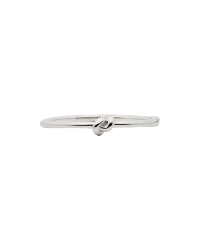 kate spade new york Sailor's Knot Hinge Bangle - color: Silver