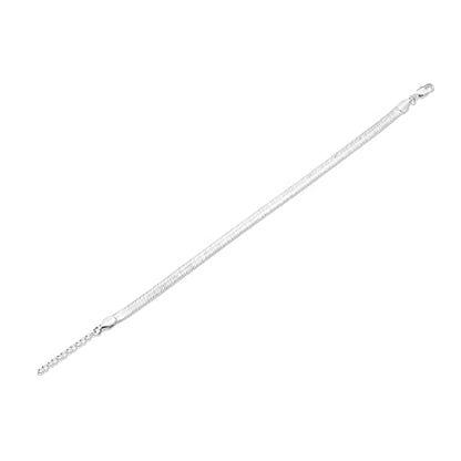 PAVOI 14K Gold Plated Chain Anklets for Women - Minimalist Link Chain Ankle Bracelet - Dainty Gold Anklets for Women - Trendy Summer Beach Jewelry Gifts - Snake, Figaro, Mariner, Paperclip, Beaded - style: Snake-L