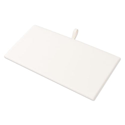 TheDisplayGuys For Your Modern Living 2-Pack Flat Foam Cushion Jewelry Display Pad Inserts - Velvet - Tray/Case Liners - Necklaces, Bracelets, Watches (White) by The Display Guys - color: White, size: Flat Pad