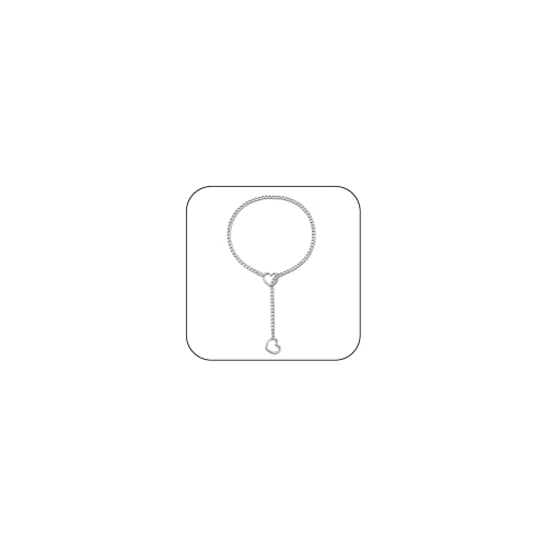choice of all Rose Gold Necklaces Lariat Necklace for Women Slip Chain Necklace Y-Shaped Pendant Necklaces Trendy Jewelry Gifts - color: S:slip chain heart