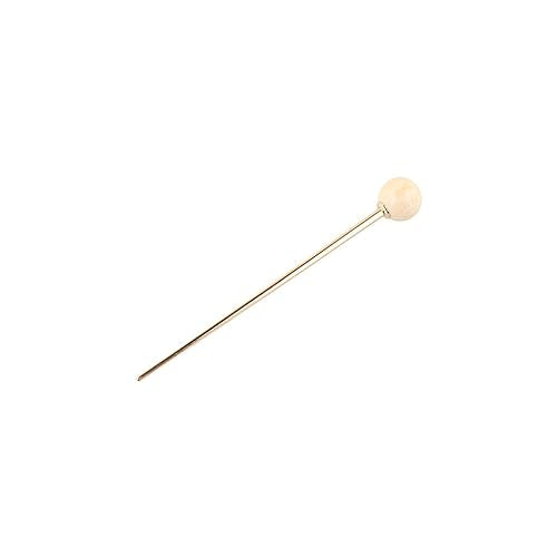 Leadigol 3PCS Round Ball Metal Hair Stick,Lollipop Shape Hair Sticks,Chinese Hair Chopsticks Hairpin,Vintage Hair Jewelry Accessories for Women Thick Long Hair