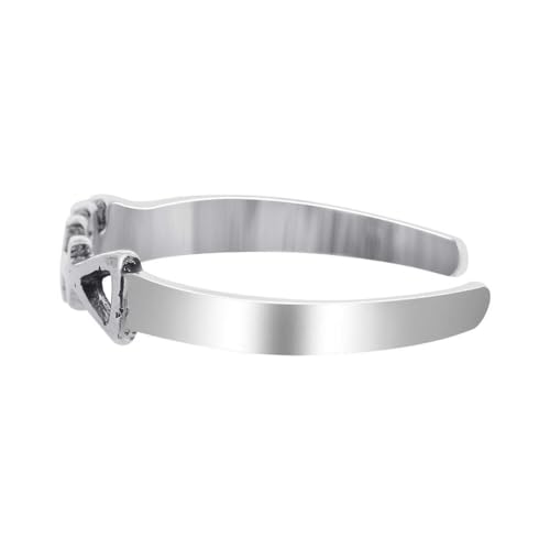 Gem Avenue 925 Sterling Silver Toe Rings Collections – Beach, Celtic, Heart, Dolphin, Flower & More Designs for Women – Elegant Adjustable Summer Jewelry - style: Style 18
