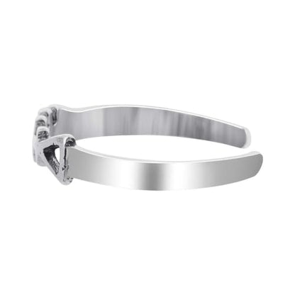 Gem Avenue 925 Sterling Silver Toe Rings Collections – Beach, Celtic, Heart, Dolphin, Flower & More Designs for Women – Elegant Adjustable Summer Jewelry - style: Style 18