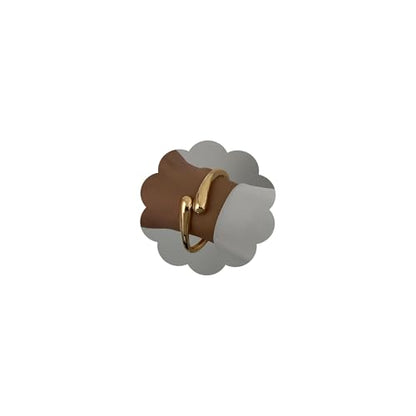 Chunky Gold Bangle Bracelets for Women Stack Wide Wrist Bracelets Gold Stackable Bracelets Jewelry - style: style1