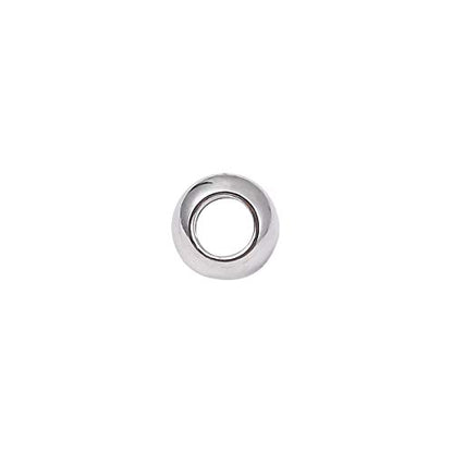 Stainless Steel Spacer Beads 5x3mm Rondelle Loose Charm Caps Beads for DIY Jewelry Making 100pcs with 2.5mm Hole - color: 5x3mm 2.5mm