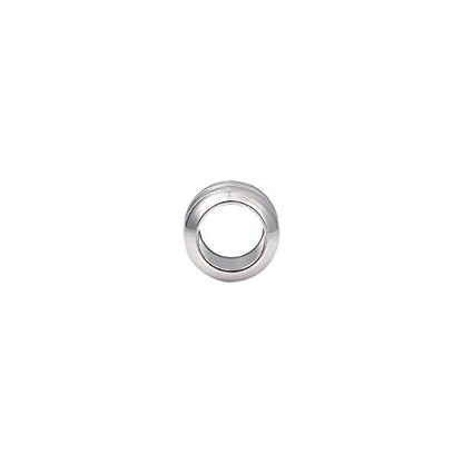 Stainless Steel Spacer Beads 8x9mm Double Threaded Loose Charm Caps Beads for DIY Jewelry Making 10pcs with 6mm Hole - color: 8x9mm 6mm
