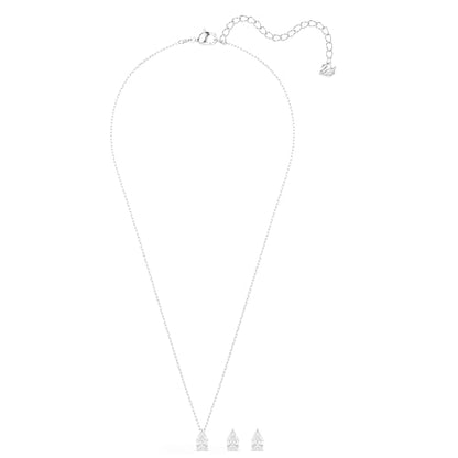 Swarovski Attract Jewelry Set Collection, Blue Crystals, Clear Crystals