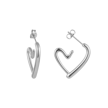 Gold Plated Dangle Earrings Dainty Silver Drop Earring Trendy Long Dangling Wedding Bridesmaid Hoop Diamond Crystal Cute Earring Prom Jewelry Graduation Gifts for Women - color: silver 1