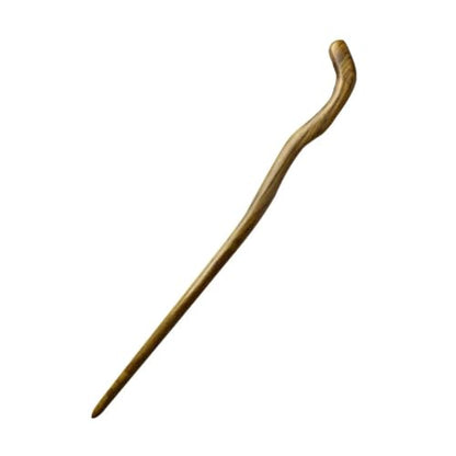 Hair Sticks for Buns 9.0" Ebony Hair Chopsticks for Women Long Hair Simply Wooden Hair Pin sticks (2-Sandalwood 8.7") - color: 2-Sandalwood 8.7"