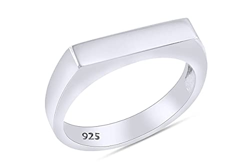 AFFY Stackable Signet Ring 14K Gold Plated Sterling Silver