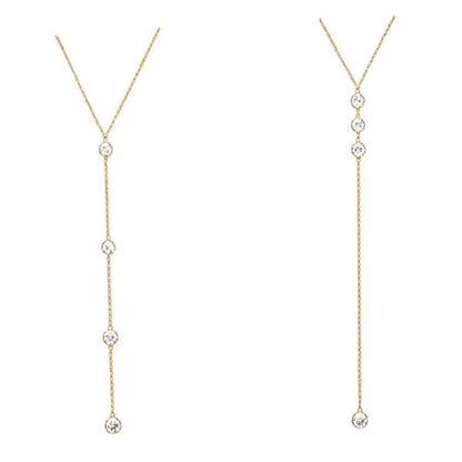 Rhinestone Back Chain Necklace Bridal Wedding Backdrop Body Jewelry for Women Summer Body Chain Necklace Shoulder Back Chain