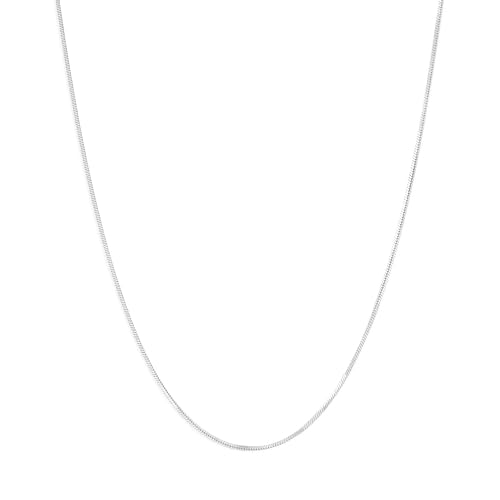 DEARMAY 14K Gold Plated Herringbone Necklaces for Women, Dainty Gold Snake Choker Chain Non Tarnish Trendy Simple Thin & Chunky Options Neckalce 1.5/3/5/6/8mm Chain Jewelry for Gifts - color: SL-1.5MM 18"-Herringbone Necklace