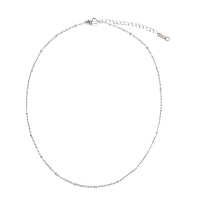 Dainty Choker Necklace for Women 18K Gold Plated Shining Dots Box Chain Sparkle Necklaces Cute Paperclip Link Herringbone Necklace Exquisite Jewelry Gifts for Mom Girlfriend - style: Dot GD