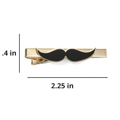 tiemart Tie Bar - style: Mustache