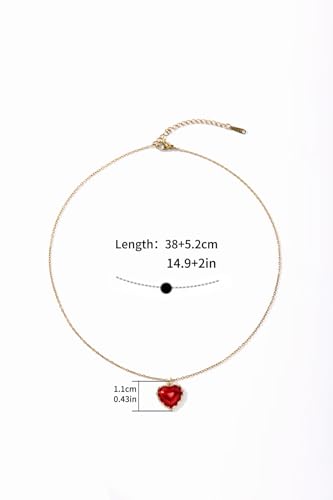 Heart Pendant Necklace – Dainty & Minimalist Style for Daily Wear - style: Modern Minimalist