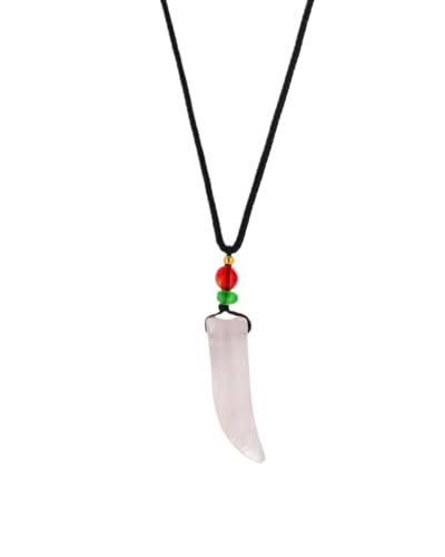 Natural Jade Cross Necklace for Men/Women Green Stone Healing Cross Pendant Necklace Christian Religious Spirit Jewelry Gift - color: E