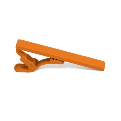 tiemart Tie Bar - style: Orange