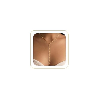 Tewiky Layered Necklaces for Women 14k Gold Plated Chain Necklace Set | Chunky Herringbone/Snake/Rope/Box/Cuban Link Chain for Women, Layering Stack Choker Necklace, Dainty Jewelry Set Non Tarnish - color: Gold--style O
