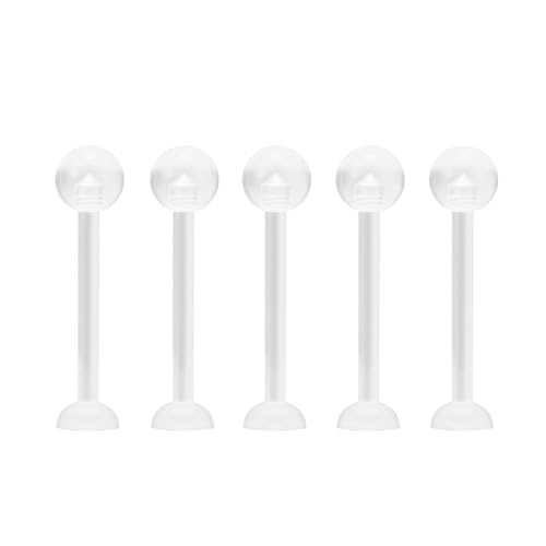 8G/10G/12G/14G/16G/18G Flexible Clear Flat Tongue Nipple Retainer