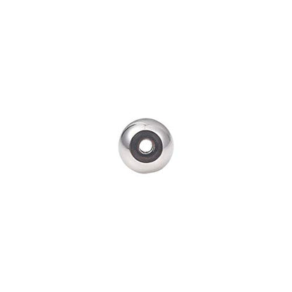 Stainless Steel Spacer Beads 7x5mm Rondelle Loose Charm Caps Beads for DIY Jewelry Making 100pcs with 1.5mm Hole - color: 7x5mm 1.5mm