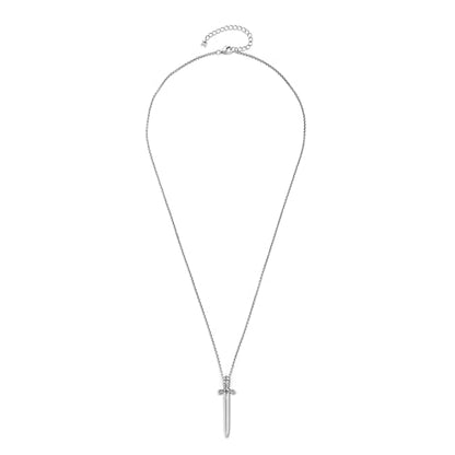 MATEO New York, Knights Sword Necklace, Sterling Silver : Clothing, Shoes & Jewelry