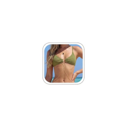 Gold Body Chain for Women, Adjustable Layered Beach Bikini Jewelry | Belly Chain, Waist Chain, Sexy Body Jewelry, Adjustable Fit, Back Chain, Beach Vacation, Festival & Concert - color: Gold-6