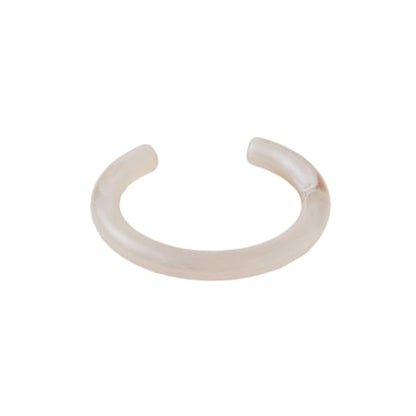 Irregular Geometric Acrylic Bangle Bracelets for Women Colorful Open-ended Wristband Acetate Mottled Cuff Bracelets Wide Chunky Resin Holiday Jewelry - color: Color B