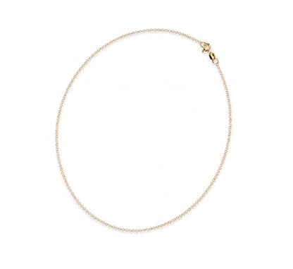 Cherished Moments Chains, .925 Sterling Silver or 14K Gold-Plated - color: Gold Rolo-18