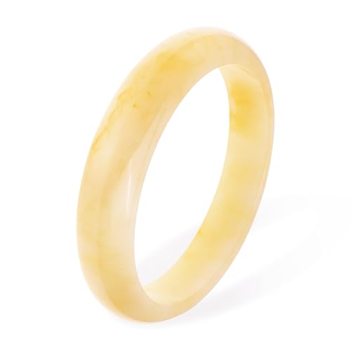 Chunky Resin Wide Bangle Bracelets for Women, Trendy Statement Minimalist Acrylic Bracelet Prom Holiday Jewelry Gift - color: Beige
