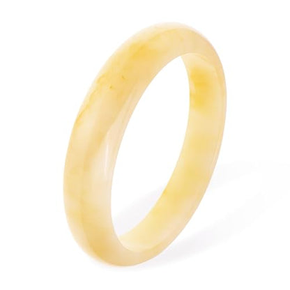 Chunky Resin Wide Bangle Bracelets for Women, Trendy Statement Minimalist Acrylic Bracelet Prom Holiday Jewelry Gift - color: Beige