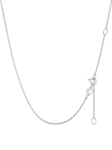 ChicSilver 1.1mm/ 1.5mm 925 Sterling Silver Chains for Women Dainty Thin Silver Necklace Chain for Women - 16/18/20/22/24 Inch - color: 1.5mm Width - Silver, size: 20 Inches Length