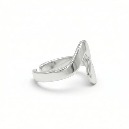 Sterling Silver Toe Ring, Adjustable Open Band, Handmade | Fits Toe, Knuckle or Pinky Ring | One Size Fits Most | Comfortable to Wear | Minimalist Style | Water Resistant - style: Swirl Band