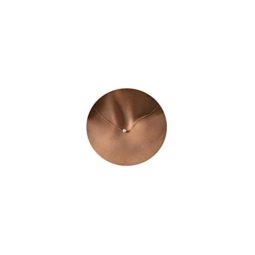 Pearl Necklaces for Women,14K Real Gold Plated Dainty Cute Pearl Necklace for Women Handmade Pearl Chain Necklace Everyday Jewelry Gift - color: Classic Style-One Pearl 8MM-Gold