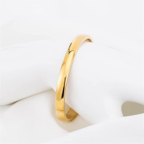 Women's Stainless Steel Bracelet Jewelry Crystal Bracelet with Cube Zircon Hinge Jewelry Oval Bangle Witness The Gift of Love