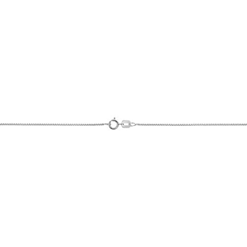 Kooljewelry 14k White Gold Box Chain Pendant Necklace for Women (0.6mm, 0.7mm, 0.8mm or 1mm/ lengths from 13 to 30 inches) - size: 24 inch, style: 0.7 mm wide