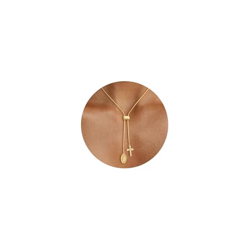 CHESKY Long Necklace for Women, 14k Gold Plated/Streling Silver Lariat Y Necklaces - style: y necklace 03