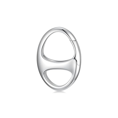 925 Sterling Silver Double Opening Lobster Clasp, Necklace Bracelet Anklet Jewelry Extender Clasp for DIY Jewelry Making (Style 3-2pcs) - style: style 3-2pcs