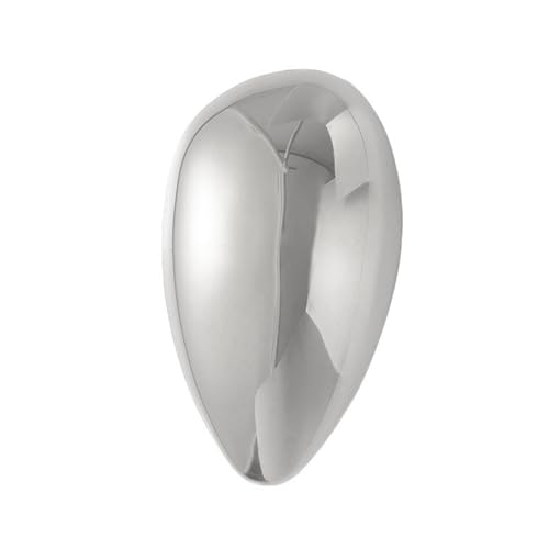Geometric Teardrop Brooch for Women Gold Silver Statement Metal Brooch Pins Chunky Irregular Round Lapel Pin Coat Sweater Scarves Shawl Brooches Fashion Wedding Party Prom Jewelry - color: silver teardrop