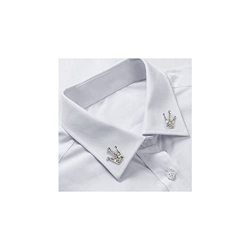 Collar Chain Pin for Men and Women - Hanging Tassel Brooch Lapel Pin for Business Suits - Bar Pin With Long Chain - Gifts - color: I: 2PCS brooch