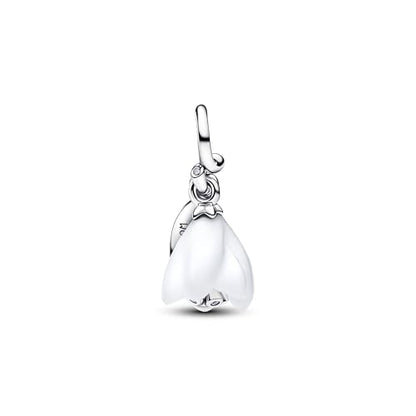 Gold Flower Family Charms for Bracelet Bead Charm for Women Jewelry Present - style: Snowdrop Flower