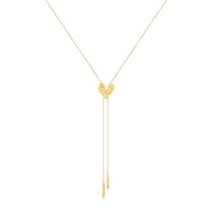 Gold Silver Necklace for Women Y Chain Adjustable Gold Long Necklaces Fashion Dainty Jewelry - color: gold F