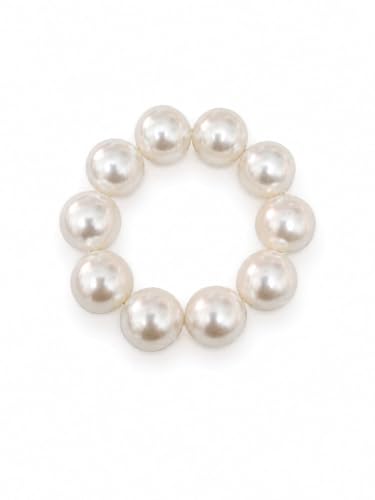 Handmade Stretch Beaded Bracelet for Women, Adjustable Stackable Bracelet