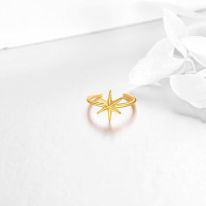 KECHO 14K Gold Ear Cuff Earrings Hypoallergenic Non Piercing Cartilage Earring Jewelry Gifts for Women - style: Star